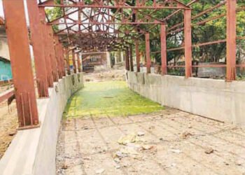 तीन साल बाद भी अधूरा गौरीनगर-स्टेशनपारा अंडरब्रिज, 50 हजार लोग परेशान
