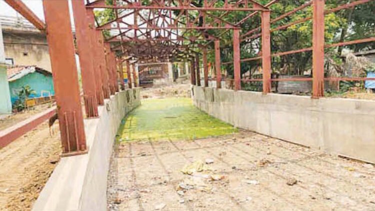 तीन साल बाद भी अधूरा गौरीनगर-स्टेशनपारा अंडरब्रिज, 50 हजार लोग परेशान