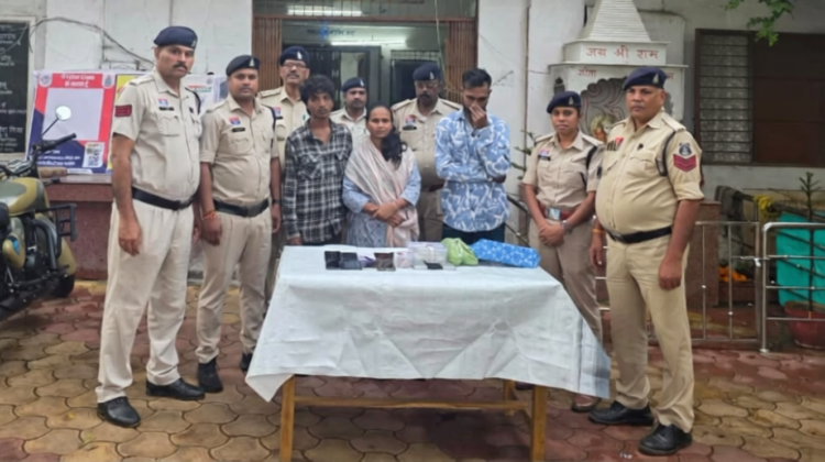 खुर्सीपार में नशे के कारोबार पर पुलिस की बड़ी कार्रवाई, 29 लाख की सामग्री जब्त