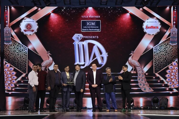अनोपचंद तिलोकचंद ज्वेलर्स को राष्ट्रीय सम्मान, मध्य भारत में ‘Most Emerging Jewellery Retailer in tiar 2-3 से समानित