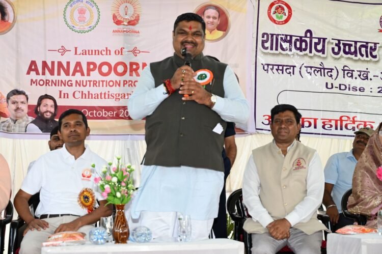 छत्तीसगढ़ में ‘साईंश्योर न्यूट्रिशन’ कार्यक्रम शुरू, 500 स्कूली बच्चों को मिलेगा निःशुल्क पोषण सहयोग