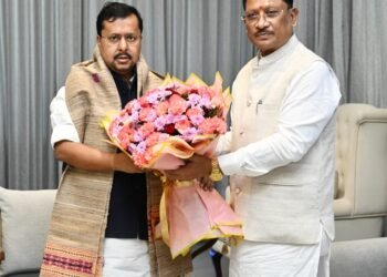 सीएम साय ने भाजपा राष्ट्रीय अध्यक्ष नितिन नवीन से की सौजन्य मुलाकात