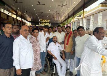 आचार्य श्री विद्यासागर महाराज जी को भारत रत्न देने का सांसद विजय बघेल ने किया आग्रह