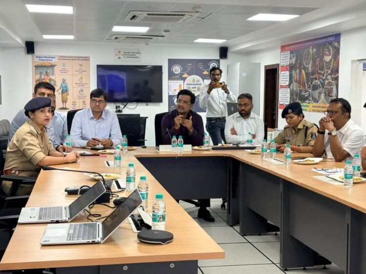 रायपुर की ट्रैफिक और सुरक्षा व्यवस्था होगी मजबूत, ITMS वार रूम को सेंटर फॉर गुड गवर्नेंस बनाने की तैयारी