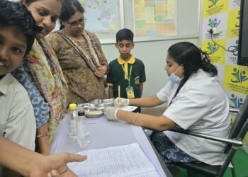 DAC Academy में निःशुल्क स्वास्थ्य परीक्षण शिविर का सफल आयोजन, सैकड़ों विद्यार्थियों एवं नागरिकों ने उठाया लाभ