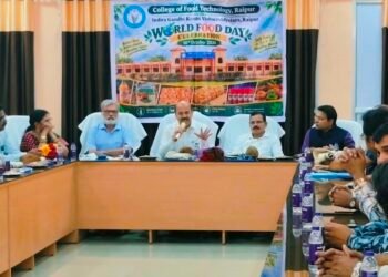 IGKV में विश्व खाद्य दिवस: खाद्य प्रसंस्करण और नवाचार से युवाओं के लिए खुलेंगे रोजगार के अवसर