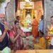 महाष्टमी पर मां बम्लेश्वरी के दरबार पहुंचे सांसद बृजमोहन अग्रवाल, देश और छत्तीसगढ़ की खुशहाली के लिए की प्रार्थना