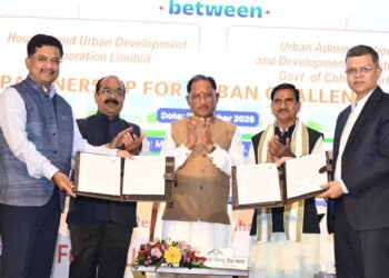 छत्तीसगढ़ के शहरों को मिलेंगी आधुनिक सुविधाएं, हुडको और सेप्ट विश्वविद्यालय के साथ दो एमओयू