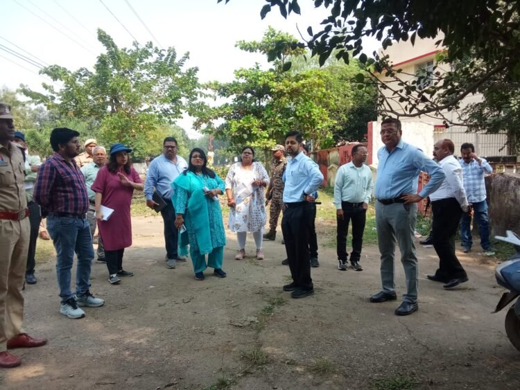 नगर निगम निर्वाचन 2026 की तैयारियों का जायजा, कल्याण कॉलेज में सामग्री वितरण-वापसी एवं स्ट्रांग रूम व्यवस्था का निरीक्षण