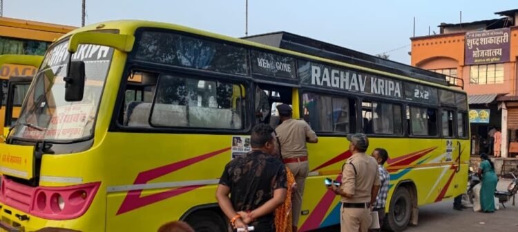 छत्तीसगढ़ में वाहन जांच अभियान तेज, 364 वाहनों पर कार्रवाई, ₹4.81 लाख समन शुल्क वसूला; 5 वाहन जब्त