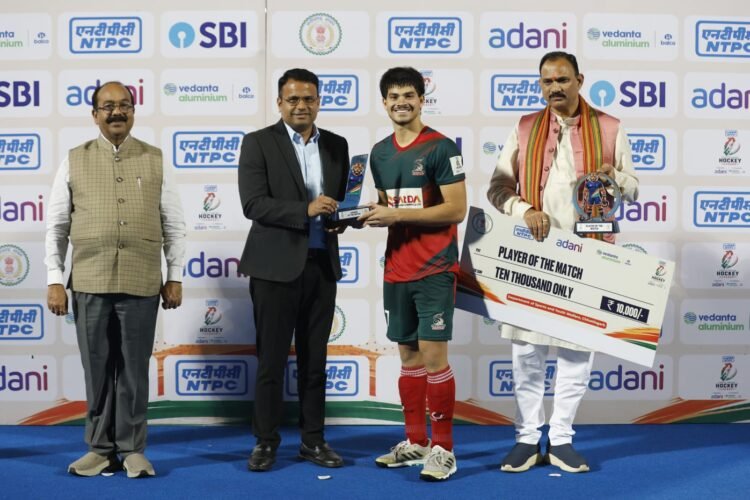छत्तीसगढ़ हॉकी लीग: संस्कारधानी स्ट्राइकर्स की पहली जीत, राजधानी रॉयल्स को 4-2 से हराया