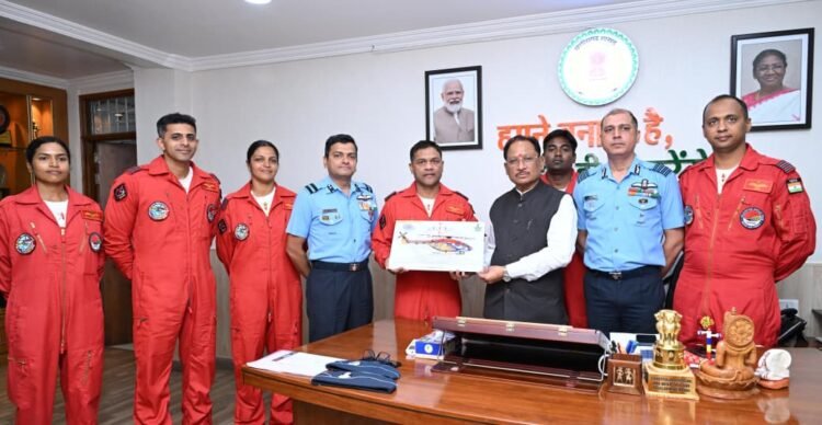 राज्योत्सव में पहली बार नहीं, खास आकर्षण बनेगी सारंग टीम की हवाई कलाबाजी, 2 नवंबर को होगा एयर शो