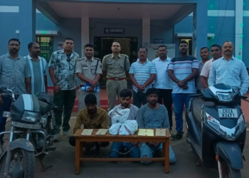 बालोद में 6 लाख की नशीली दवाइयों के साथ 3 तस्कर गिरफ्तार, भुवनेश्वर से ला रहे थे 1,500 टैबलेट