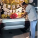 अभनपुर के नायब तहसीलदार का बीच सड़क पर बर्थडे सेलिब्रेशन, आतिशबाजी और रील का वीडियो वायरल; उठे सवाल