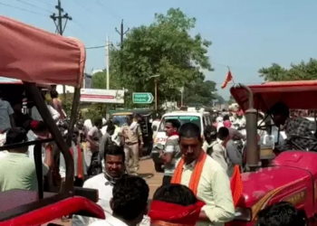 छत्तीसगढ़ में किसानों का प्रदेशव्यापी आंदोलन, ट्रैक्टर रैली और प्रदर्शन से कई जगह सड़कें जाम; 12 सूत्रीय मांगों को लेकर सरकार को चेतावनी