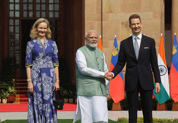 पीएम मोदी से मिले लिकटेंस्टाइन के प्रिंस एलोइस, हैदराबाद हाउस में द्विपक्षीय संबंधों पर हुई गहन चर्चा